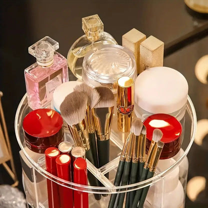 Organizador de cosméticos transparente